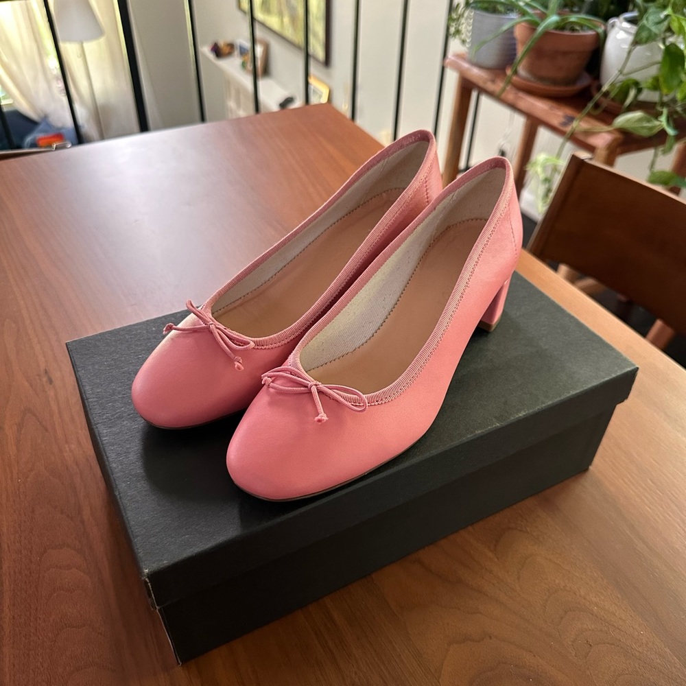 J. Crew Kate Pump (7.5) in Warm Rose